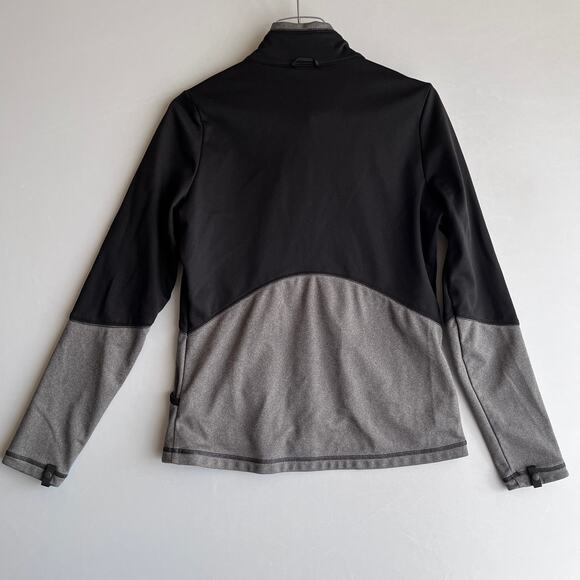 The North Face Women 100 Cider Full Zip Jacket Black Gray Size M Athleisure - Picture 5 of 7
